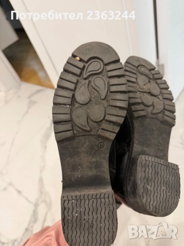 Дамски черни боти, снимка 5 - Дамски боти - 54181694