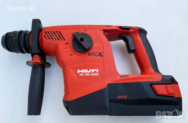 Hilti TE 30-A36 ATC/AVR - Безчетков акумулаторен перфоратор 2x36V 5.2Ah, снимка 3 - Други инструменти - 45934574