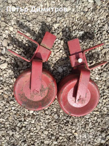 Опорни колела за култиватор /чизел/ , снимка 2 - Селскостопанска техника - 49646839