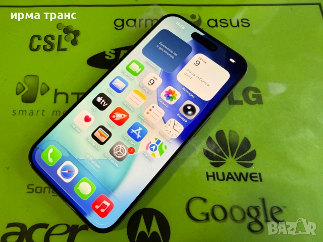 iPhone 15 Pro 128gb 92% батерия.Гаранция, снимка 2 - Apple iPhone - 53044271