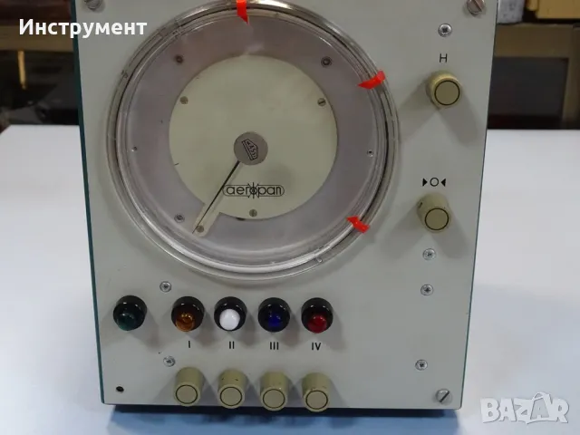 Уред за активен контрол VEB Massi AEROPAN CO-IV-59 dual air gauge, снимка 3 - Резервни части за машини - 47190602