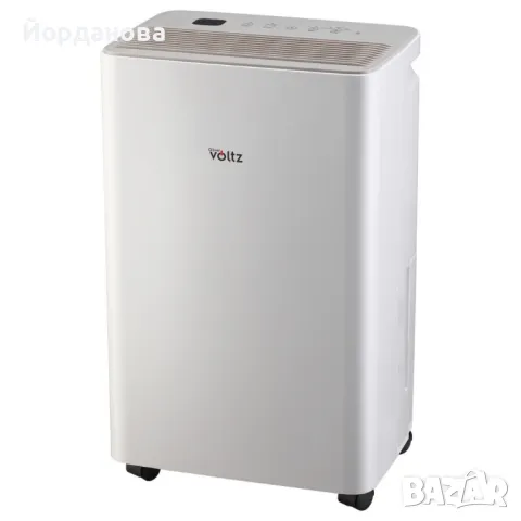 Обезвлажнител Voltz, за помещения до 45 м², LED дисплей, Таймер, Йонизатор