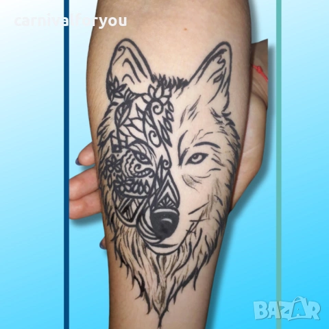 Ръчно рисувани временни татуировки с къна, снимка 14 - Други услуги - 54122584