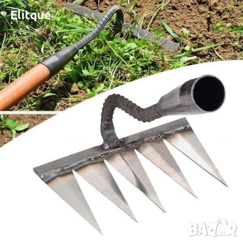 Многофункционален градински инструмент за поддръжка на почвата, снимка 13 - Други инструменти - 53326455