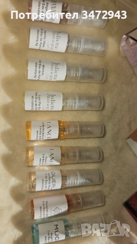 Голям пакет отливки и мостри на парфюми, снимка 2 - Дамски парфюми - 52233482