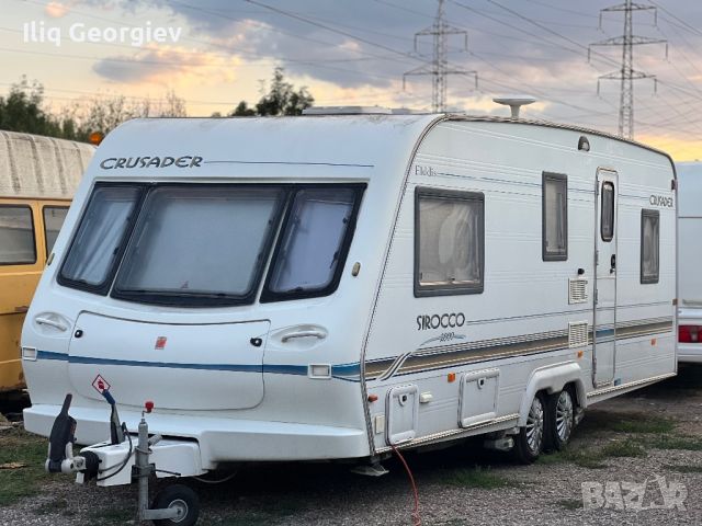 Каравана Elddis Crusader Sirocco-4xMotor Mover/TV/Двуосна/Тягов Акомулатор/Душ кабина, снимка 1