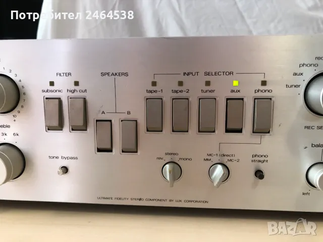 Luxman L-120A Duo-Beta Series, снимка 3 - Ресийвъри, усилватели, смесителни пултове - 47166541