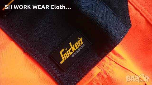 Snickers 6230 Allround Work Craftsman Trousers Hi-Vis Orange размер 54 / XL работен панталон W4-238, снимка 8 - Панталони - 47087384