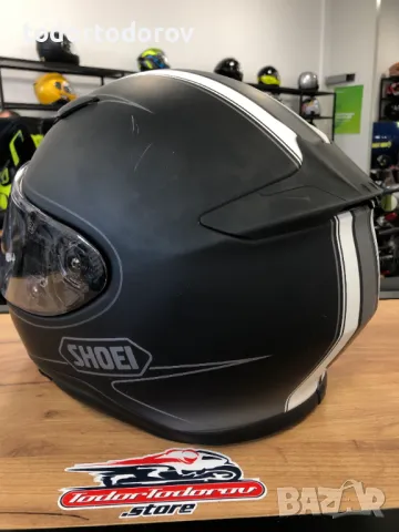 Мото каска SHOEI NXR, XL 61-62см.,плака,висок клас,много запазена, снимка 3 - Аксесоари и консумативи - 47468173