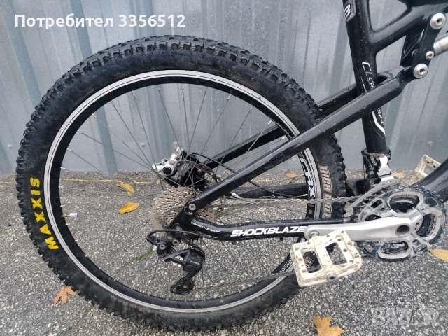 Планинско Колело Shockblaze Evo Race Carbon, снимка 5 - Велосипеди - 52672485