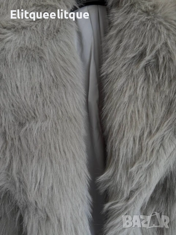 пухено палто, снимка 2 - Палта, манта - 52238434