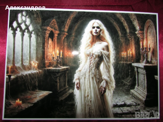 Готик аниме плакати А4 anime gothic подходящи за подарък, снимка 7 - Други - 54180365