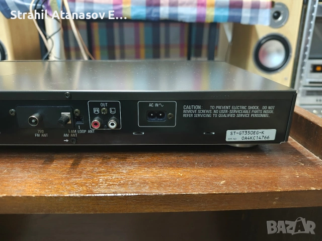 Technics ST-GT350 Стерео Тунер , снимка 11 - Радиокасетофони, транзистори - 53667950