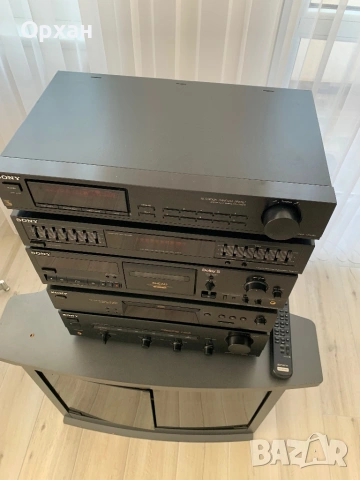 Ретро Hi-Fi Система SONY – Пълен комплект от 5 компонента (Топ състояние), снимка 4 - Аудиосистеми - 54242659