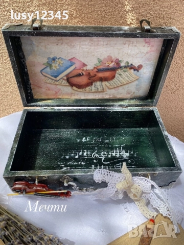 Кутия куфар-Романтика! , снимка 2 - Декорация за дома - 52162538