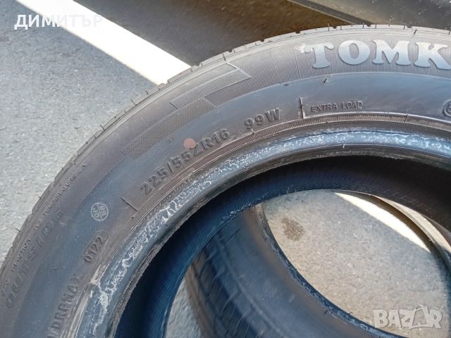 2бр.летни гуми TOMKET SPORT 225 55 16 DOT0122 цената е за брой!, снимка 5 - Гуми и джанти - 46144958