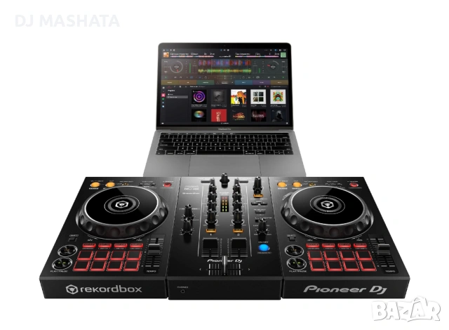 DDJ-400 2-канален DJ контролер за rekordbox (черен)