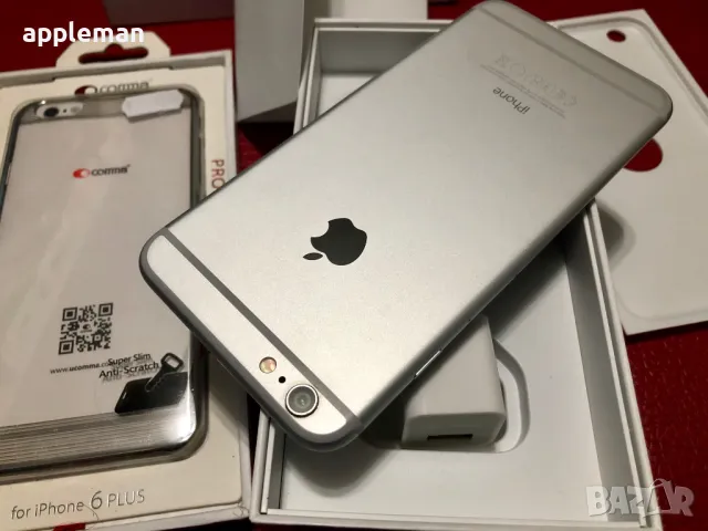 Apple iPhone 6s Plus 64Gb Silver Фабрично отключен, снимка 6 - Apple iPhone - 47078956