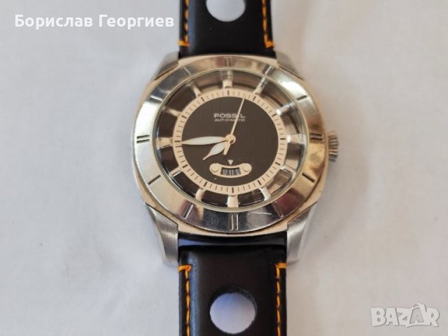 Механичен часовник Fossil Arkitekt fs-4111 automatic, снимка 2 - Мъжки - 46765890