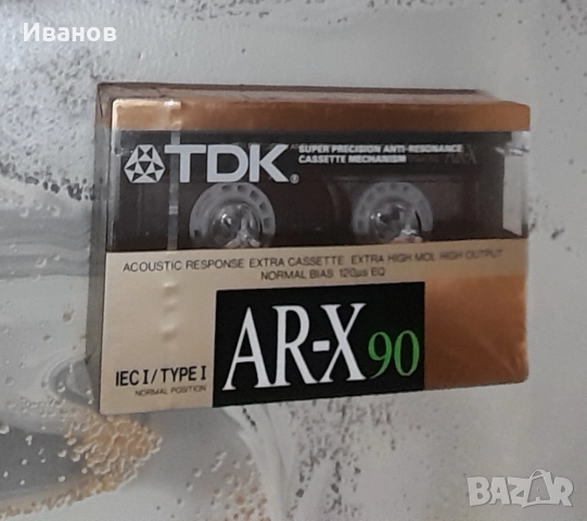 Нова аудио касетa TDK AR-X – 90 мин., снимка 1