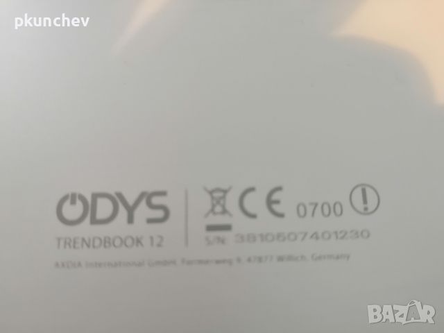 Лаптоп Odys Trendbook 12, снимка 14 - Лаптопи за дома - 45315613