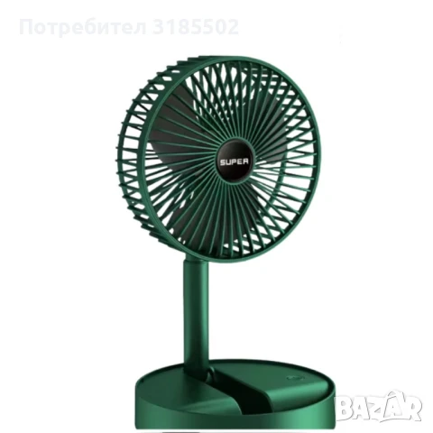 Компактен, модерен и преносим мини вентилатор, снимка 6 - Вентилатори - 50852865