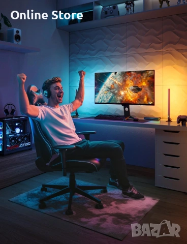 Govee HDMI 2.1 Sync Box Kit 2 AI – Sync Box с LED ленти, 8K/60Hz, 4K/144Hz, снимка 4 - Друга електроника - 54169935