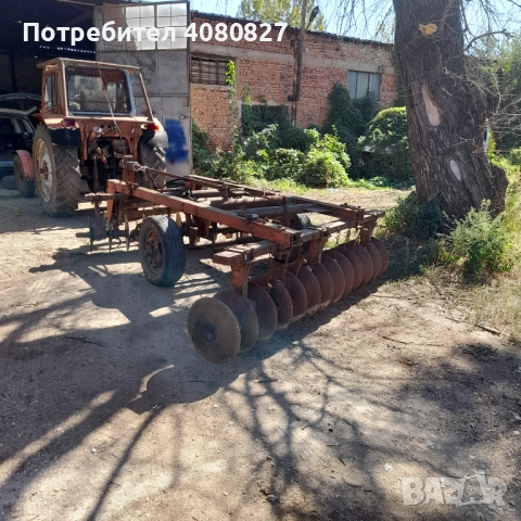 Трактор МТЗ 80 с дискова брана 2,80 м., снимка 12 - Селскостопанска техника - 51775156