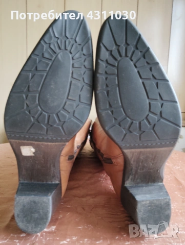 Дамски ботуши Patrizia от естествена кожа 38 номер, снимка 6 - Дамски ботуши - 53391787