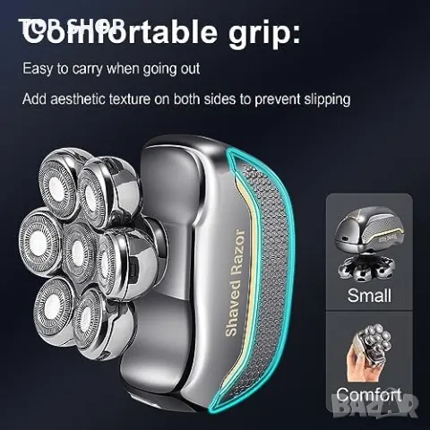 Нова Безжична акумулаторна електрическа самобръсначка тример Мъже Подарък