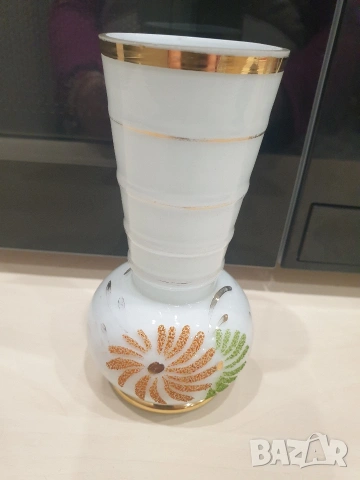 Стъклена ваза/вазичка, снимка 6 - Вази - 53817547