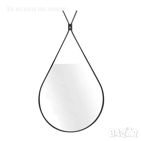 Стенно огледало с черна рамка, 30*1,5*55см Код P1051