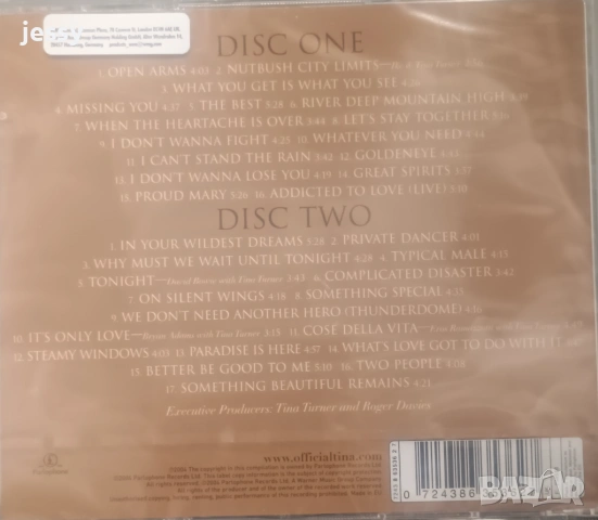 2CD TINA TURNER - All The Best, снимка 2 - CD дискове - 23270961