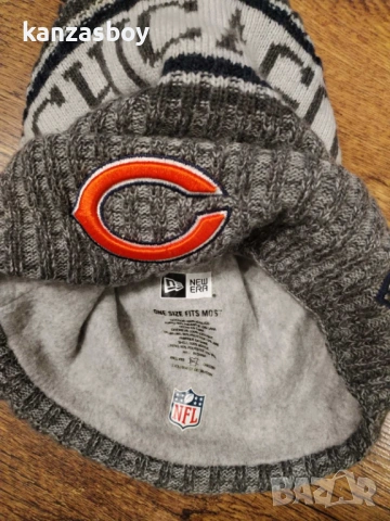 new era chicago bears nfl - фенска зимна шапка КАТО НОВА, снимка 4 - Шапки - 53077434