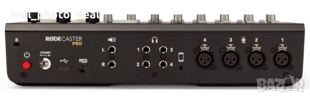 RØDECaster Pro – професионална подкаст конзола - чисто нова - гаранция 2 г., снимка 3 - Ресийвъри, усилватели, смесителни пултове - 53974941