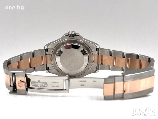 Rolex Yacht Master two tone brown dial , снимка 8 - Луксозни - 53195661