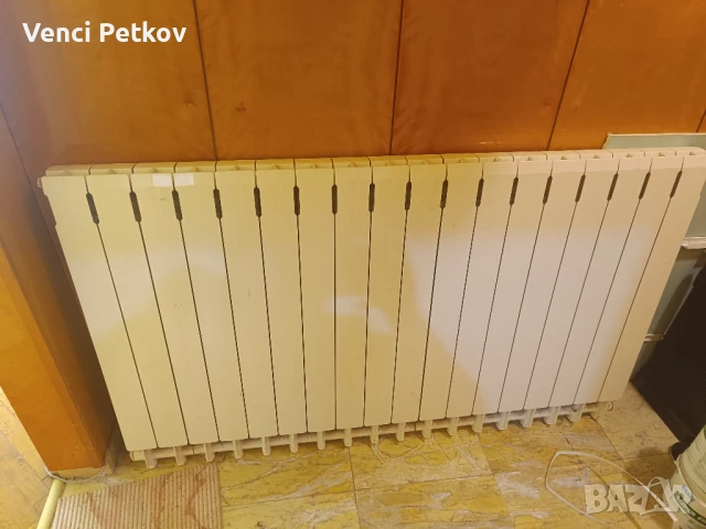 Алуминиев радиатор 18 гледера 800 междуосие., снимка 4 - Печки, фурни - 50839668
