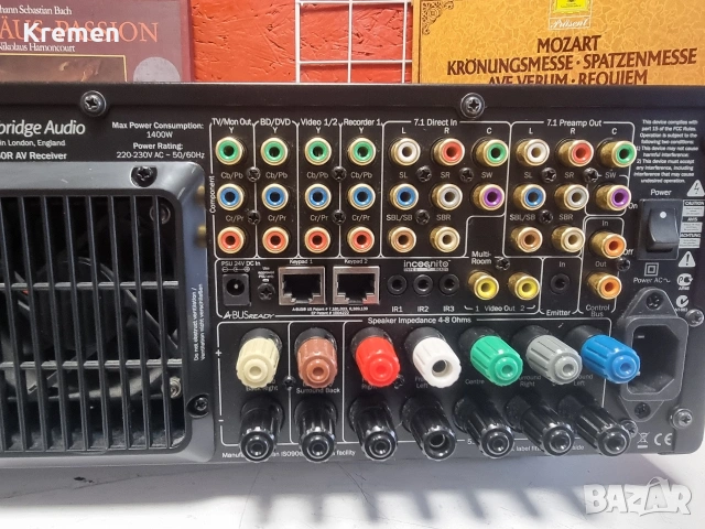 RECEIVER KAMBRIGE AUDIO AZUR 650R, снимка 8 - Ресийвъри, усилватели, смесителни пултове - 53453204