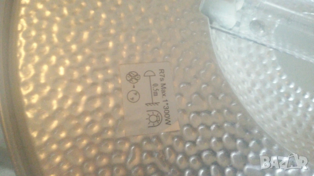 Метална висока двойна лампа, снимка 7 - Лампиони - 53020082