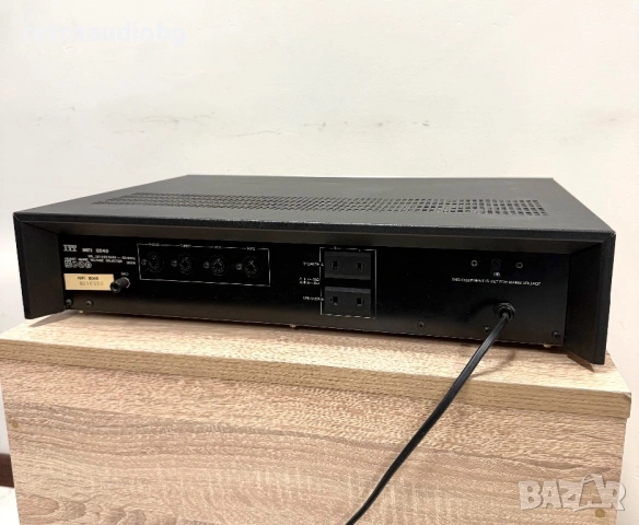🔈Ретро стерео усилвател ITT 8040 - 2x44W🔈, снимка 6 - Ресийвъри, усилватели, смесителни пултове - 54090779