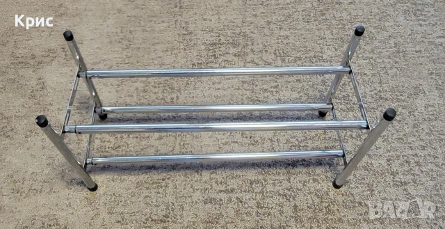 Двуразмерна поставка за обувки, снимка 2 - Други стоки за дома - 53425958