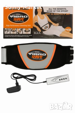 Колан за отслабване , Вибриращ колан с дистанционно , снимка 2 - Фитнес уреди - 53727080