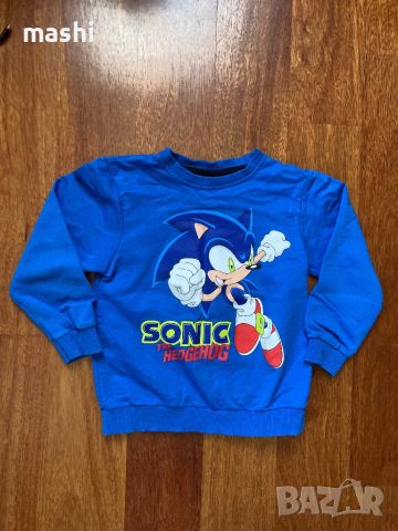 Sonic/ Соник сет- часовник, екипче, пижама, блузка, снимка 4 - Детски Блузи и туники - 46465693