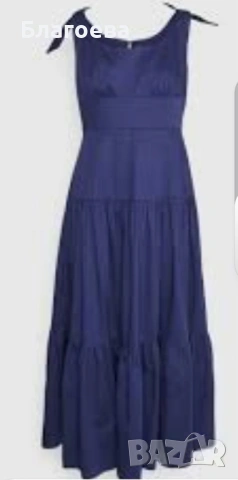 рокля Kate Spade тъмно синя