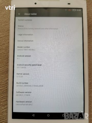 Lenovo Tab 2 A8-50LC като нов, снимка 3 - Таблети - 45297754