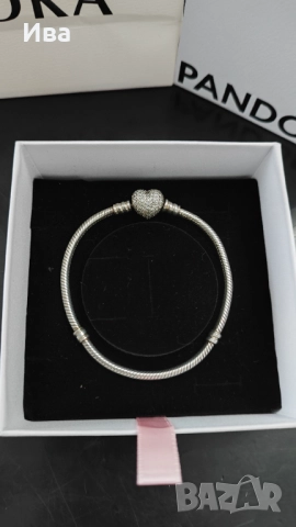Pandora гривна, талисмани и пръстени, снимка 2 - Гривни - 52111437