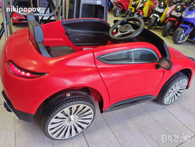PORSCH Акумулаторна кола DAKOTA червена, снимка 4 - Коли, камиони, мотори, писти - 53849177