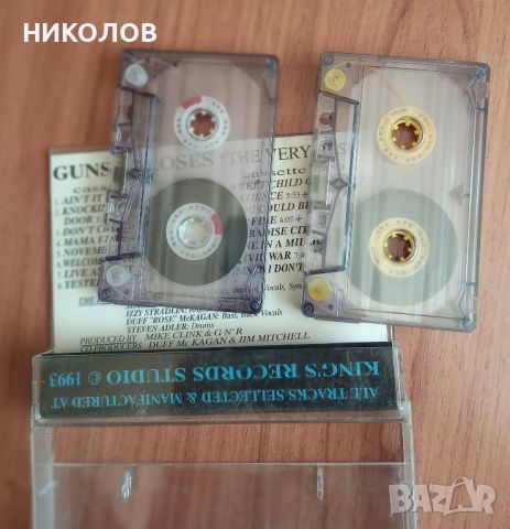 колекция GUNS'N ROSES, снимка 3 - Аудио касети - 45199714