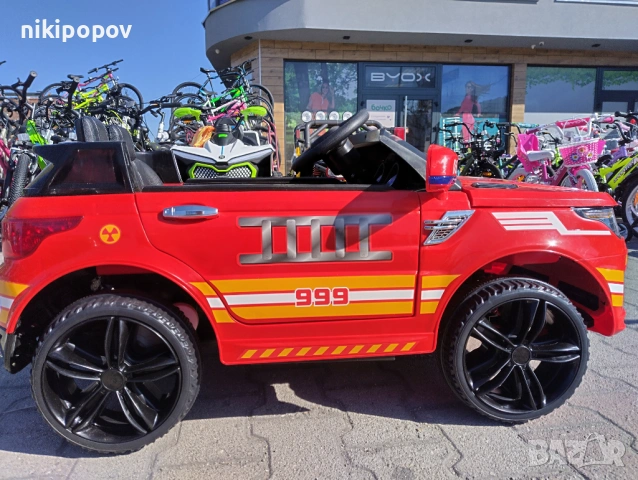 POLICE акумулаторен джип SQUAD червен, снимка 13 - Други - 53849922