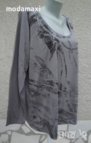 3XL/4XL Нова блуза Proudly, снимка 6 - Блузи с дълъг ръкав и пуловери - 51991783